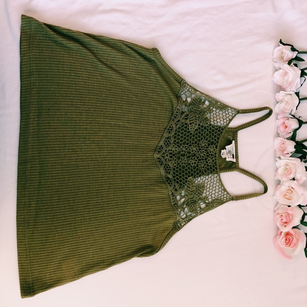 PACSUN TOP FOR SUMMER IN GREEN